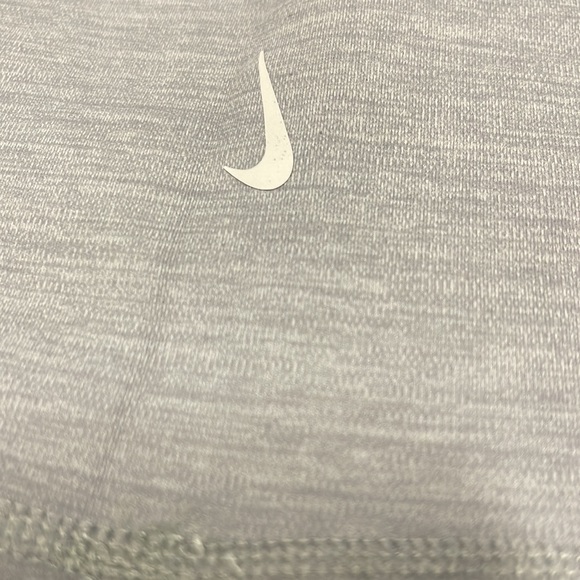Nike Yoga Luxe Dri-FIT Women's High Waisted 7/8 Infinalon Leggings in Grey - Picture 5 of 12